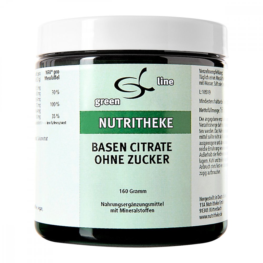 11 A Nutritheke GmbH Basen Citrate N ohne Zucker Pulver 10123873