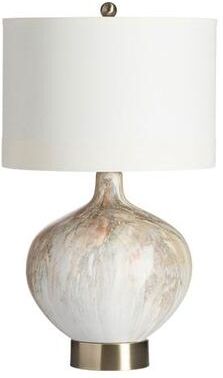Crestview Collection Sumner Table Lamp Cream , Cream