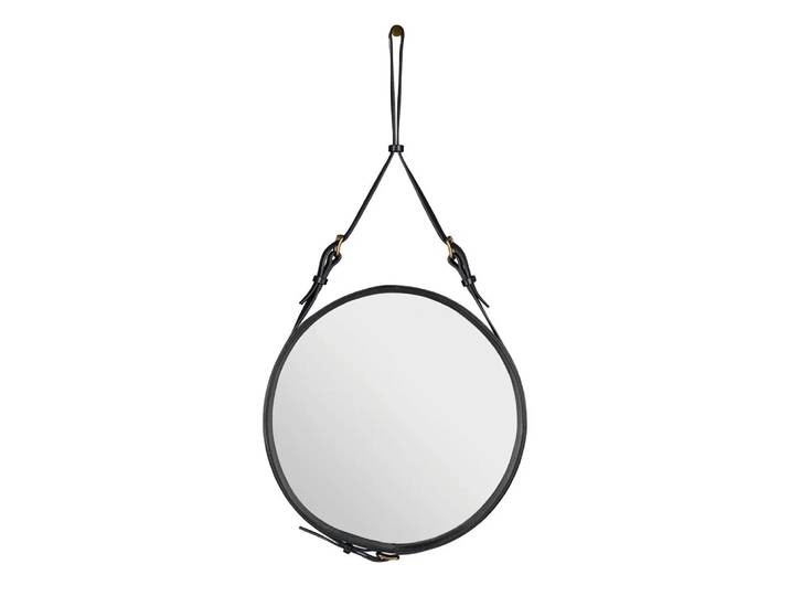 GUBI Miroir Adnet Circulaire S noir