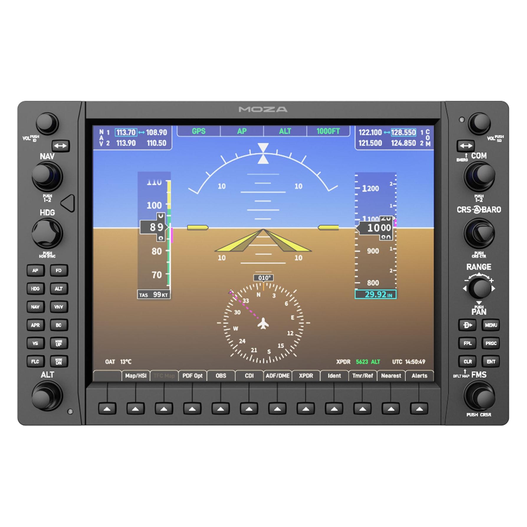 Moza MGX1000 Instrument Panel (PC) (AS024)
