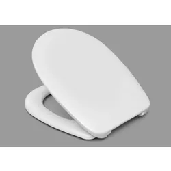 Haro Deltano WC-Sitz 518785 Scharniere Edelstahl, BVO-Spreizdübel, D4002H, 2-Punkt, weiß