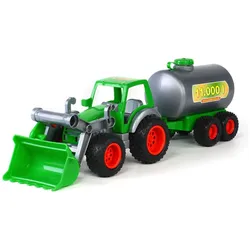 Polesie Traktor mit Frontlader und Tanker