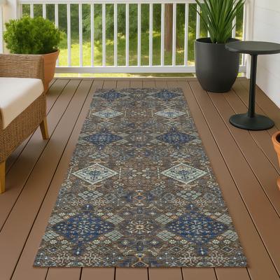 Addison Rugs Machine Washable Indoor/ Outdoor Global Flory Chantille Rug