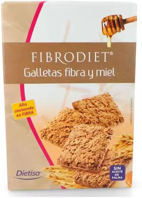 Dielisa Fibrodiet Biscoitos Fibra e Mel 400g