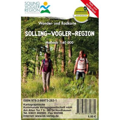 Solling-Vogler-Region, Karte von , Kkv, 978-3-86973-283-1