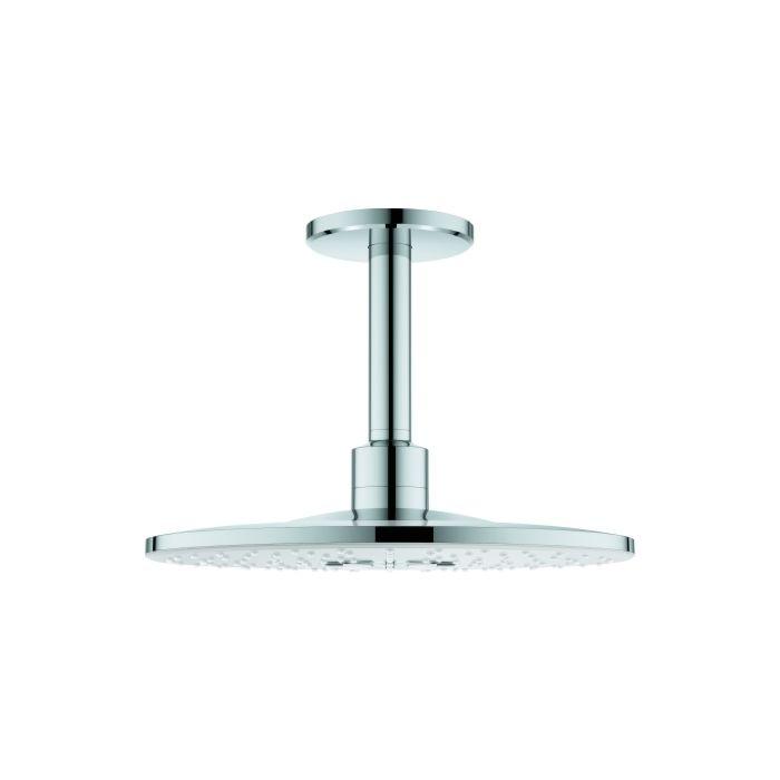 Grohe Rainshower 310 SmartActive Kopfbrause 26477LS0, moonwhite, mit Deckenauslass 142 mm