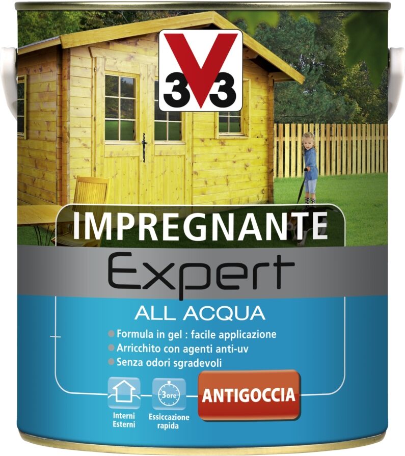 V33 IMPREGNANTE ACQUA 2,5LT NOCE CHIARO