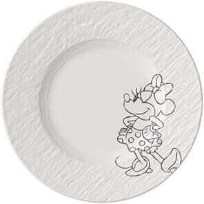 Villeroy & Boch Manufacture Rock Blanc Mickey Mouse Breakfast Plate