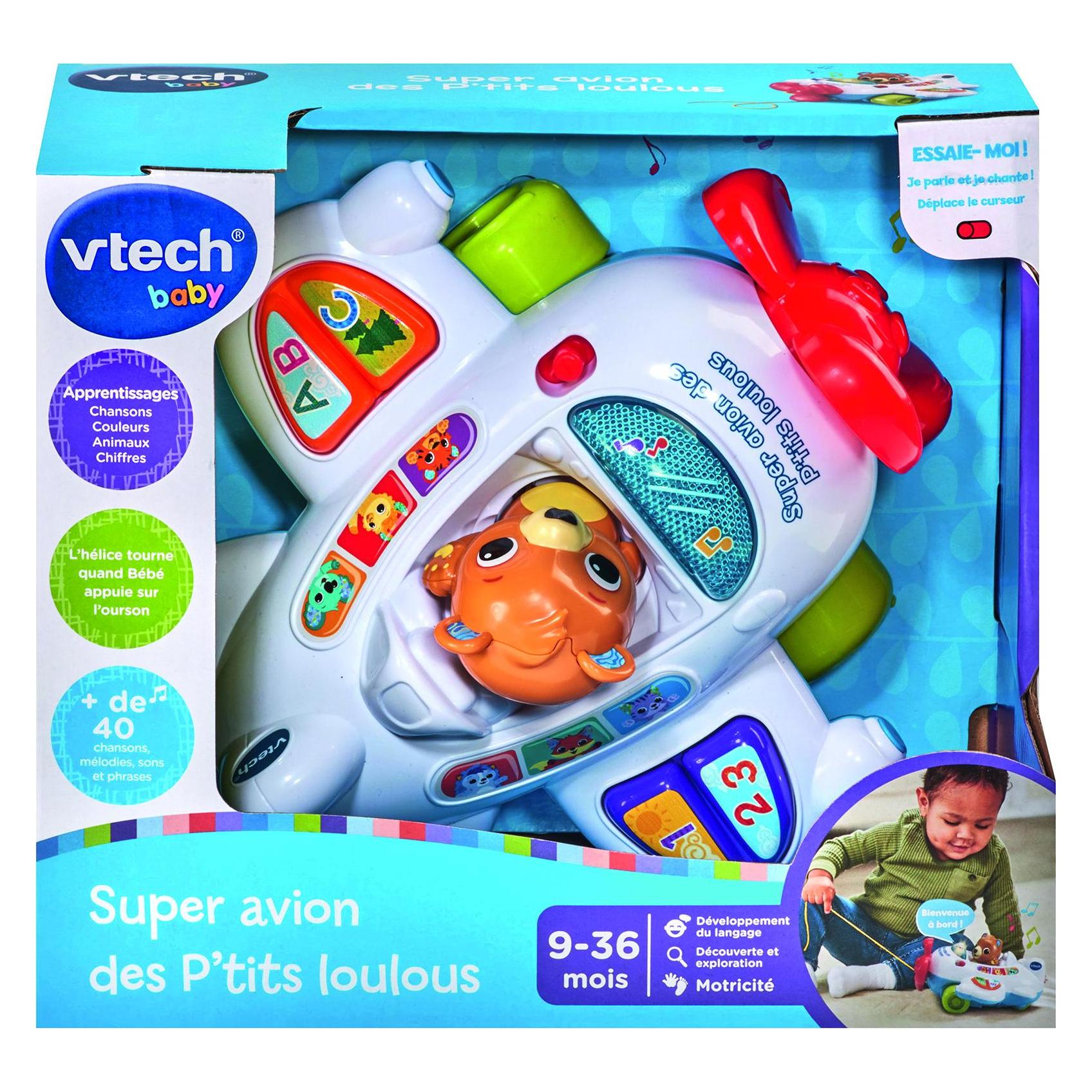 VTech Super avion des P'tits loulous (Französisch, 0.75 - 3 Jahre) (80-567905)