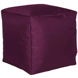 Linke Licardo Sitzwürfel Nylon aubergine 40/40/40 cm