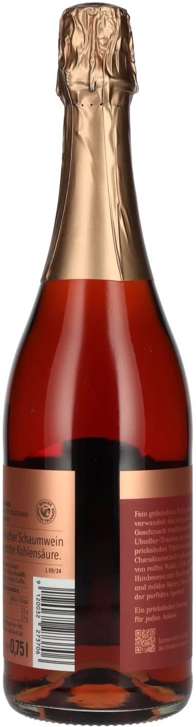Trummer Uhudler prickelnd rot 11% Vol. 0,75l