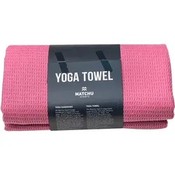 Matchu Sports Yoga handtuch - Elegantes rosa