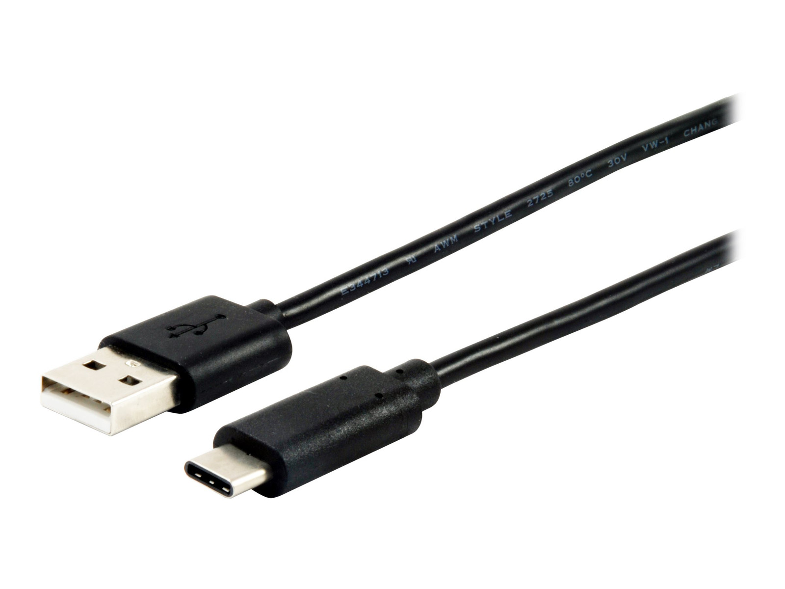 Equip USB-kabel 2.0 Type A naar Type C, 1,0 meter