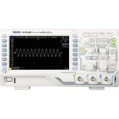 Rigol DS1202Z-E Digital-Oszilloskop 200MHz 2-Kanal 1 GSa/s 24 Mpts 8 Bit 1St.