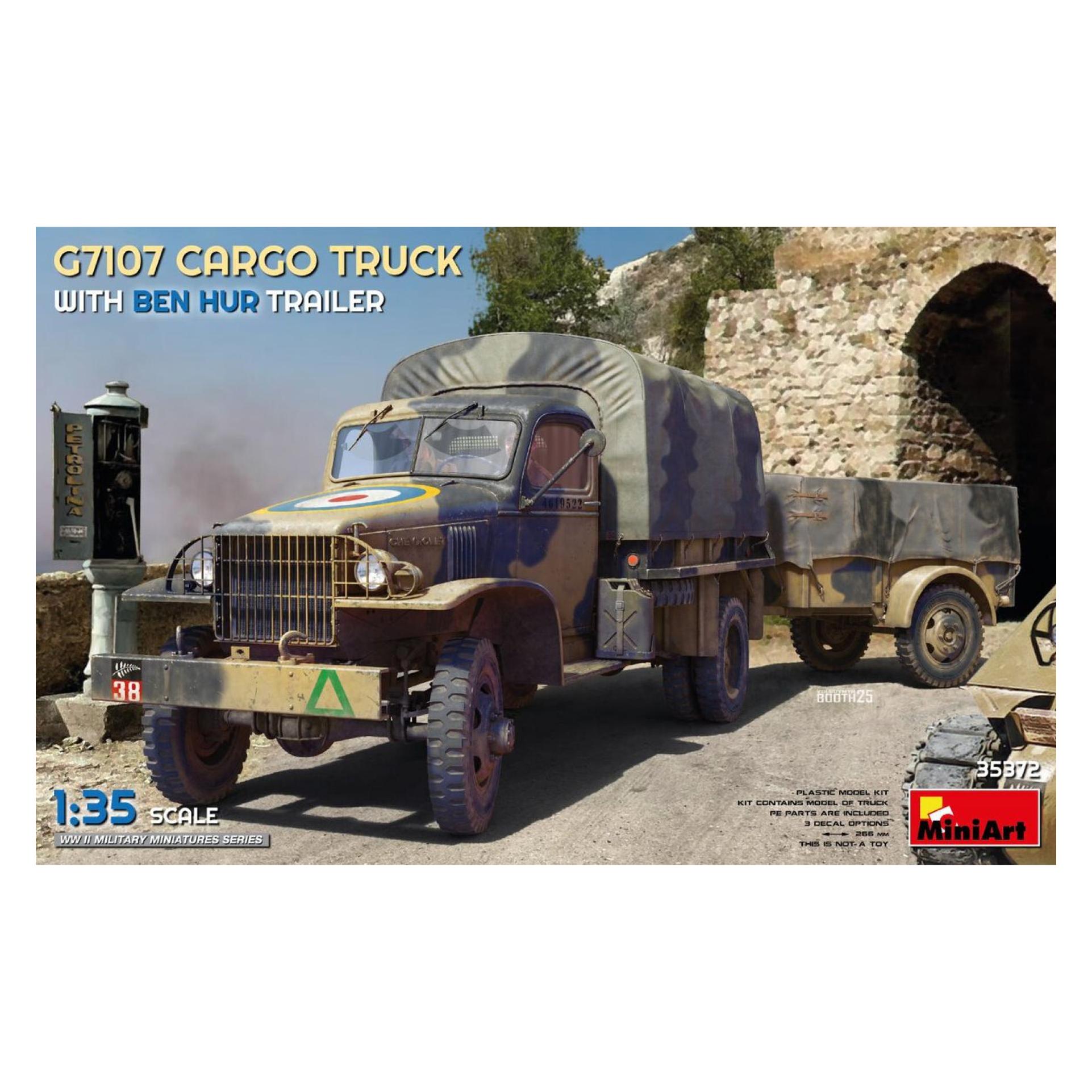 Mini art 1:35 G7107 1,5T 4X4 Cargo Truck m. Anh. (550035372)