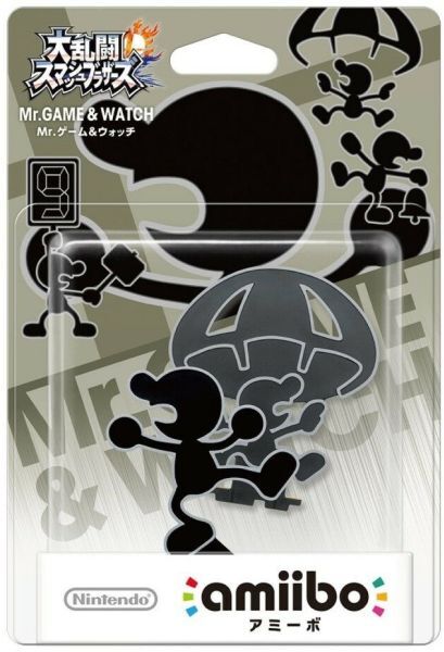 Nintendo Amiibo Super Smash Bros. 4-Mr. Game & Watch (Diversen) Gebruikt