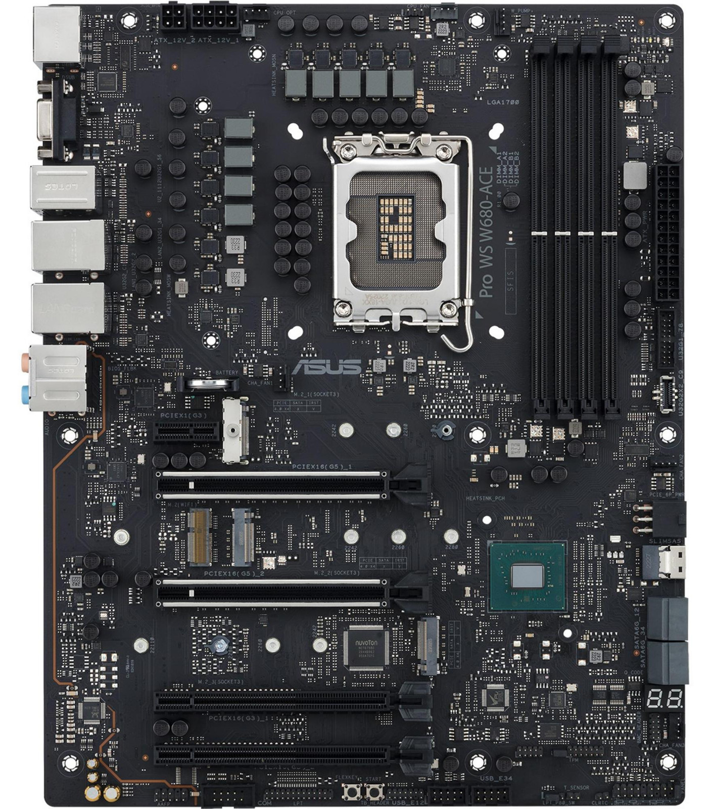 ASUS PRO WS W680-ACE Intel W680 LGA 1700 ATX moederbord