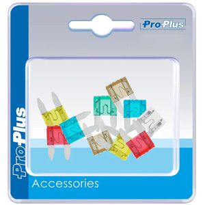 ProPlus KFZ-Sicherungen 490371S, Mini-Flachsicherung, 7,5 - 30 A, 6 - 32 V, 10-teilig