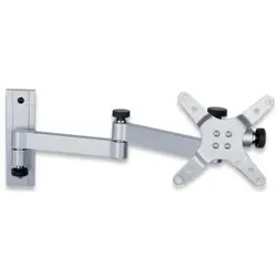 EFB ICA-LCD-104 Wandhalterung für LCD TV LED 13”-30” neigbar 3 Gelenke, Langarm, silber ICALCD104