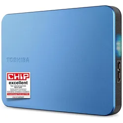 Toshiba Canvio Flex 1tb Metallic Blue (1 TB), Externe Festplatte, Blau