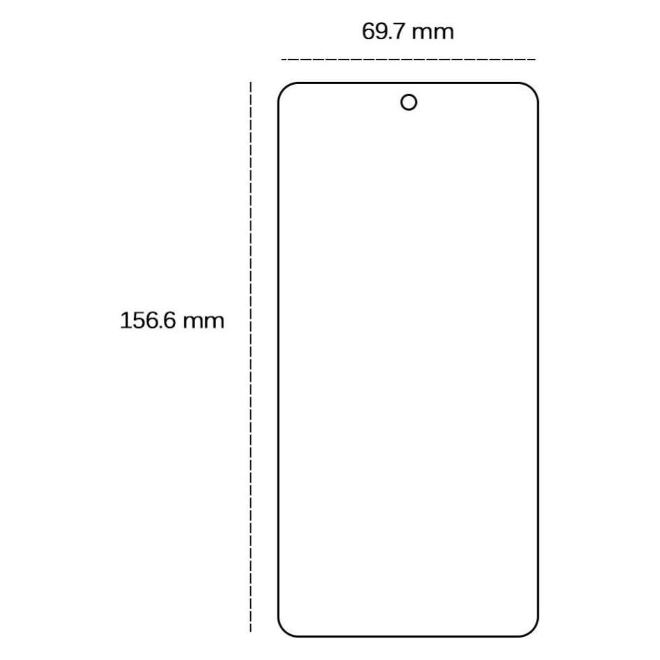 OEM Gehärtetes Glas 2,5D für Oppo A79 5G (1 Stk., Oppo A79) (42923842)