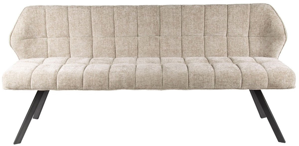 Fraaai Ramon eetkamerbank geweven - zand - 180 cm