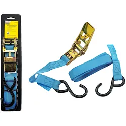 4x Easy Work, Spanngurt + Ladungssicherung, Ratschenspanngurtsatz
