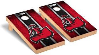 Skip's Garage Cal State Northridge Matadors Vintage Cornhole Board Set