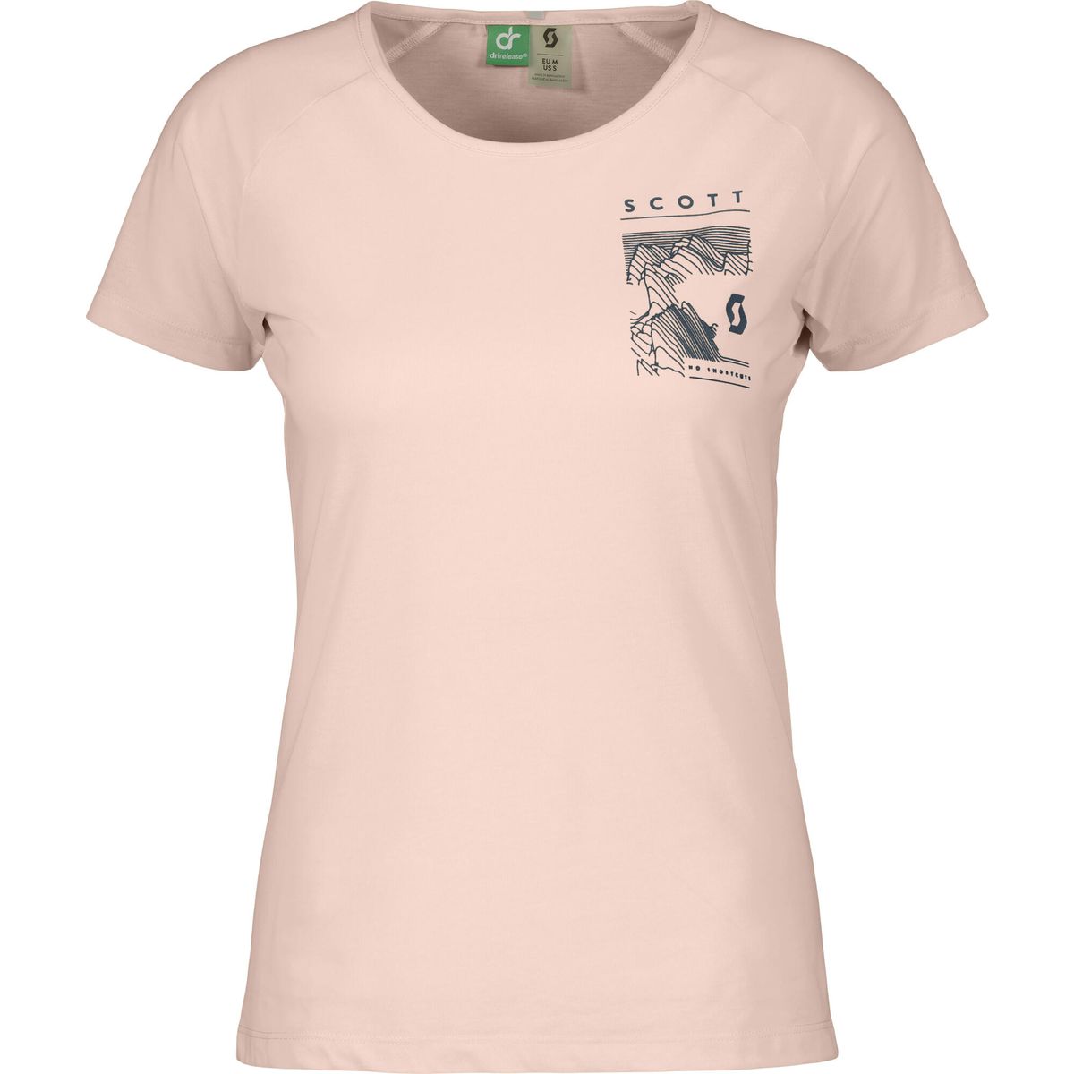 Scott Tee W's Defined DRI SS sugar pink (7994) M 4144797994008
