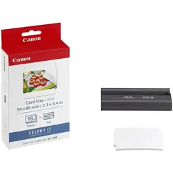 Canon Original KC-18IF Farbbandkassette - cyan, magenta, gelb, schwarz (7741A001)