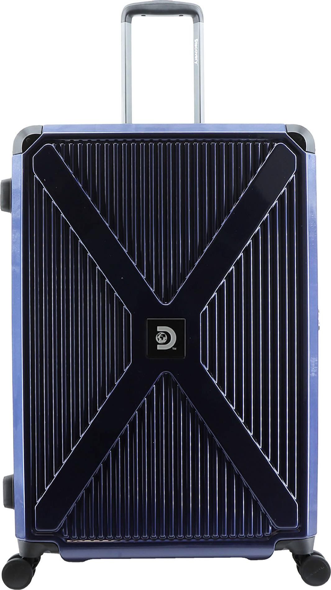 Discovery Kofferset Crossroad mit Trolley-System Blue One Size