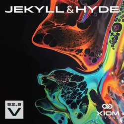 XIOM Belag Jekyll&Hyde V52,5 schwarz MAX - schwarz MAX