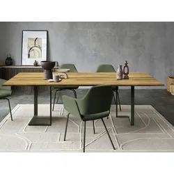 Esstisch MOBITEC JAPURA (H 76 cm) - braun - H 76 cm