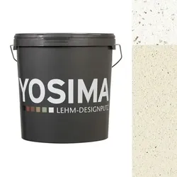 CLAYTEC YOSIMA Lehm-Designputz Alt-Weiss PE - 20 kg Eimer