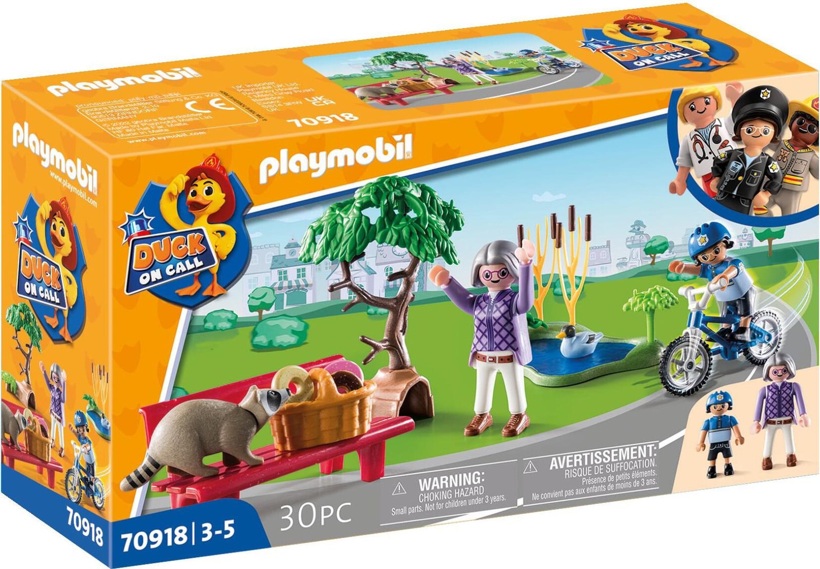 Playmobil Eend op oproep 70918 Politie Actie