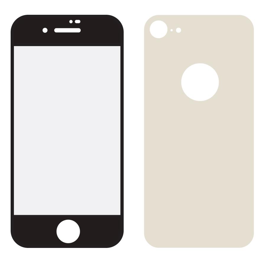Mobilize Rand-zu-Rand-Glas (Apple iPhone 8) (37168624)