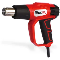 BOXTEC Heat Gun 2000 W Heißluftpistole Temperaturregelung zweistufig 350°C / 550°C HL 1920