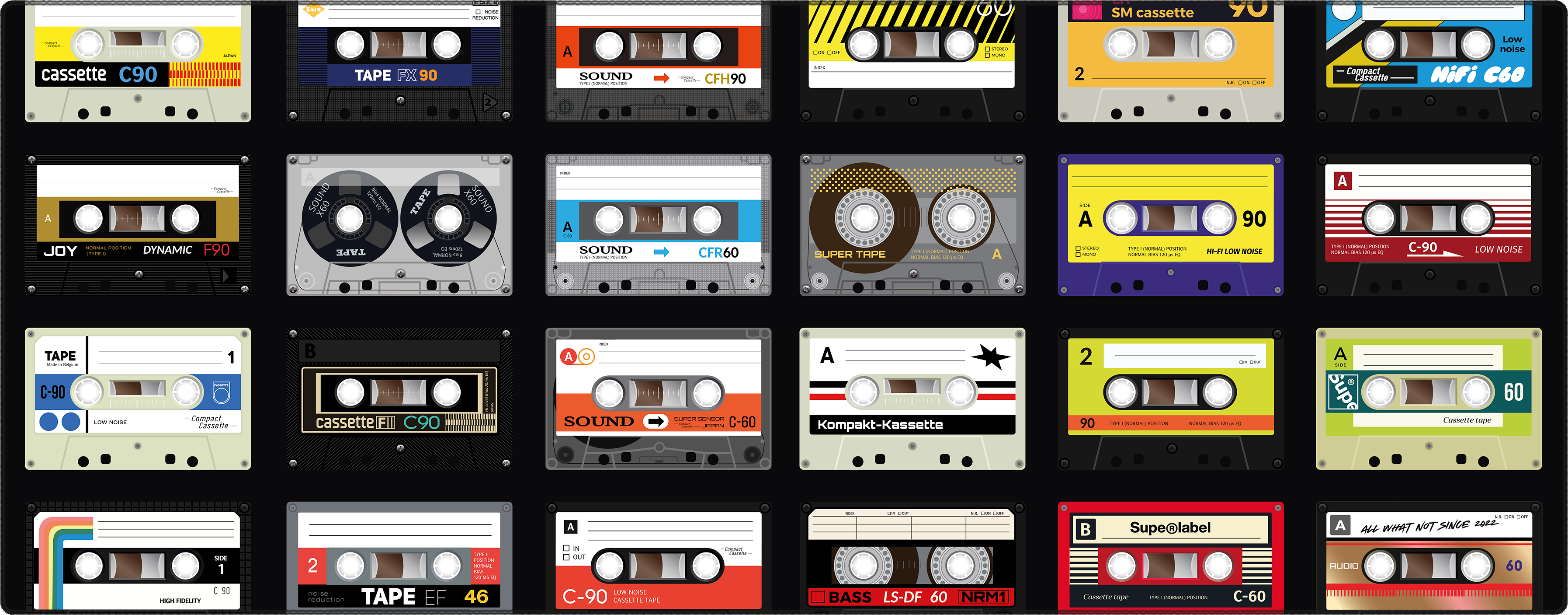 SUPE DESKMAT CASSETTE