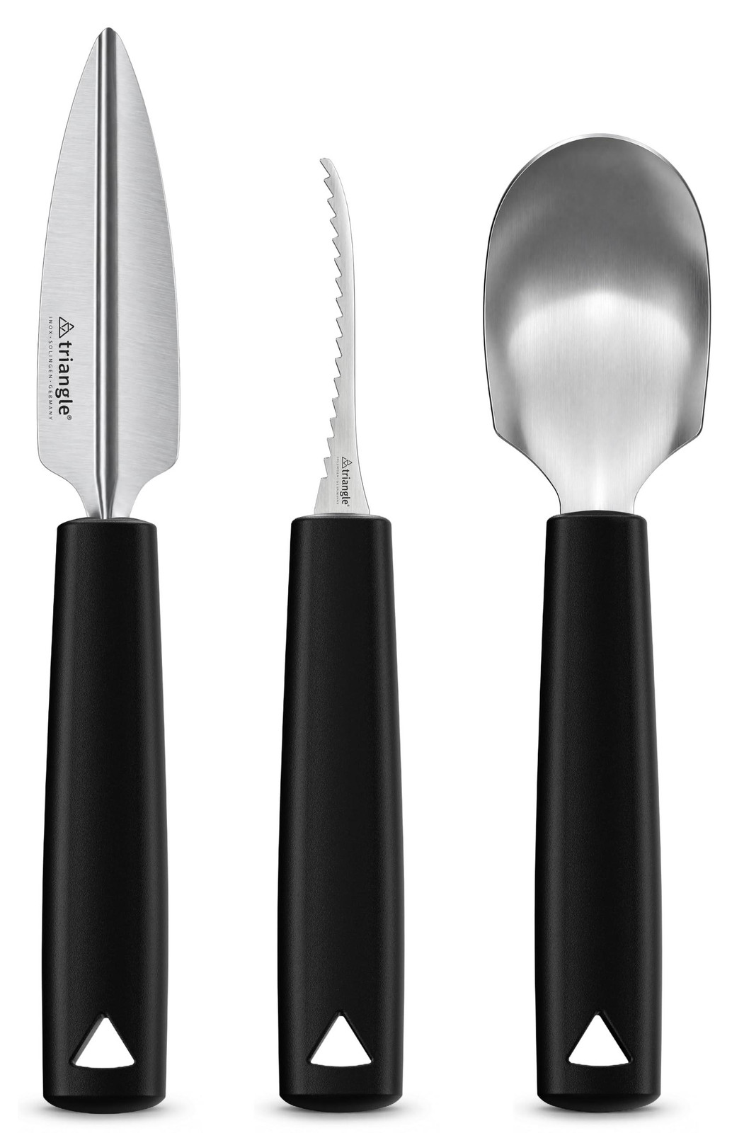 Dripio Pompoensnijset 3-delig met zaag, lepel en hoekmeter