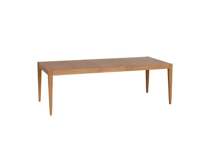 Table à manger 12 couverts en chêne, 280 x 100 cm marron