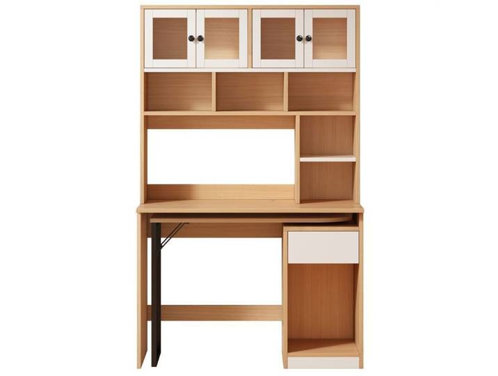 Bureau- 110 x 55 x 180 cm- blanc