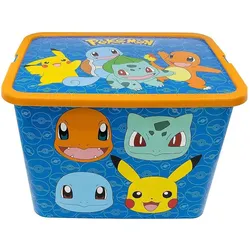 Tinisu, Aufbewahrungsbox, Pokemon Aufbewahrungsbox Store Box - 23 Liter (23 l, 40 x 30 x 27.50 cm)