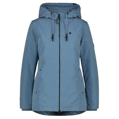 Winterjacke ALIFE & KICKIN "Damen LilouAK A Winterjacke, gefütterte Jacke", Damen, Gr. S, blau (elemental blau), 100% Polyester, Jacken Winterjacke, Warm gefütterte Jacke mit flauschigen Teddyfell Innenfutter