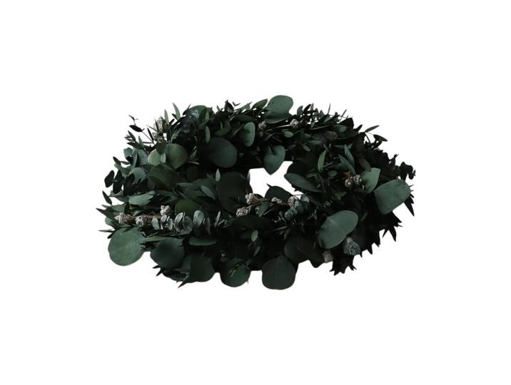 Botané Couronne Eucalyptus Wreath Green mixed, Ø40 cm