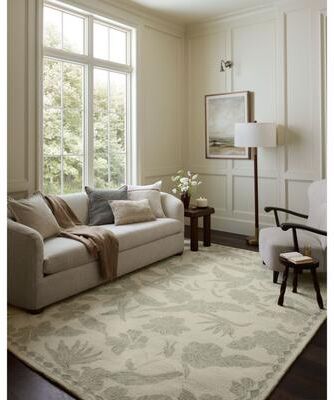 Alexander Home Leora Contemporary Area Rug