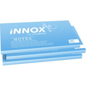 Innox Haftnotizen 32001005, blau, 200 x 100mm, elektrostatisch klebend, 3x 100 Blatt