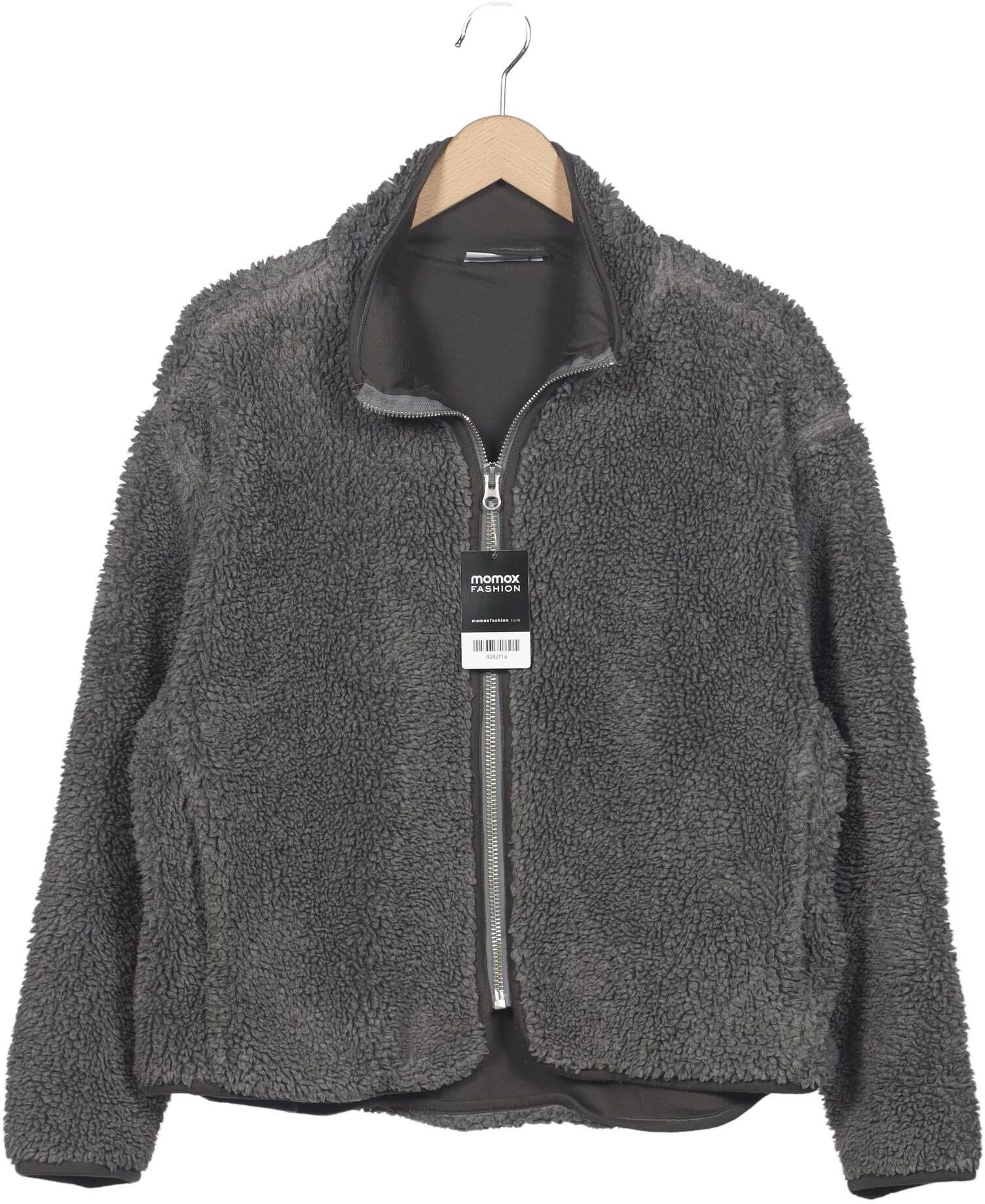 Weekday Damen Jacke, Grau, Gr. M, Synthetik - Second Hand