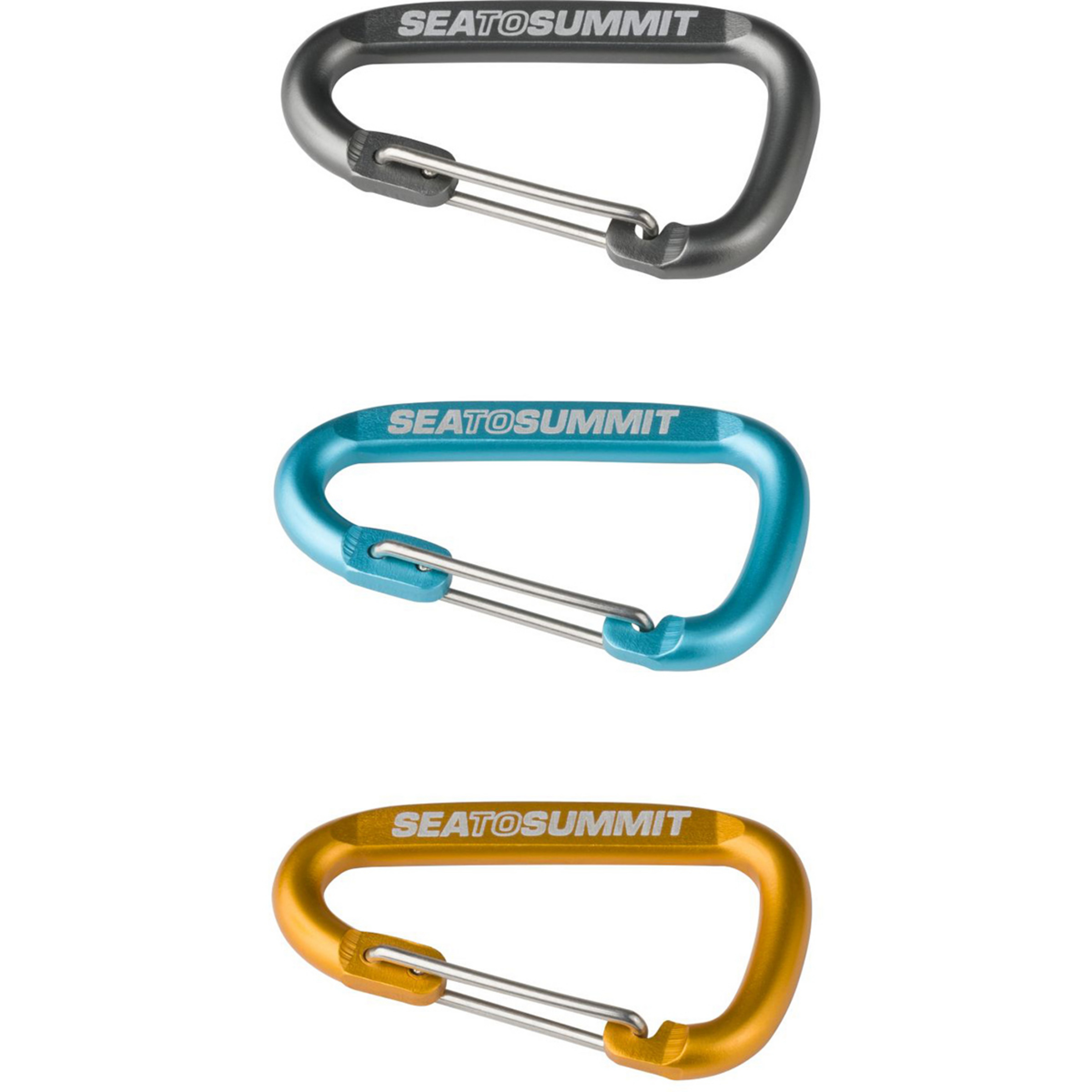 Sea to Summit Accessory Karbiner Karabiner grey-blue-orange