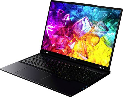 Captiva Gaming Notebook 40.6cm (16 Zoll) WQXGA Intel Core Ultra 9 9-275HX 32GB RAM 2000GB SSD Deutsch, QWERTZ Intel Intel UHD