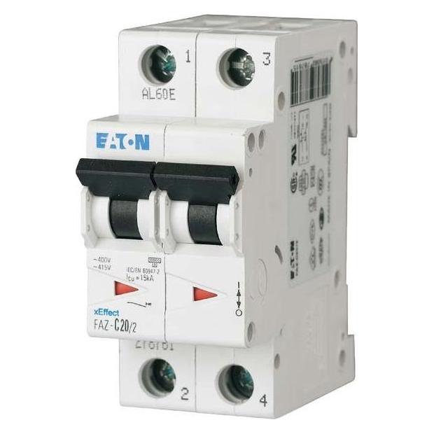 Eaton MOE FAZ-Z16/2 LS-Schalter, 16A, 2p, Z-Char (278825)
